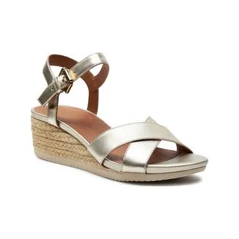 Dámské baleríny Espadrilky Geox D Ischia Corda D02HHC 000CF C2012 Zlatá 36_5