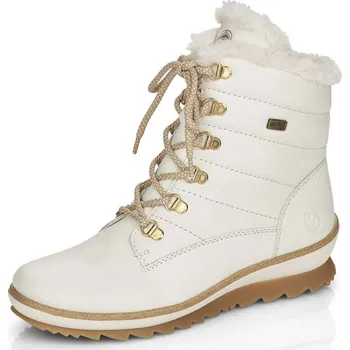 Dámské kozačky Rieker Dámská kotníková obuv REMONTE R8480-80 bílá W5 42