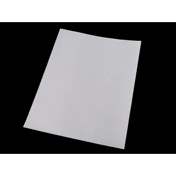 Stuha Přenášecí / transferová fólie na hotfix a zažehlovací kamínky 30x24 cm Varianta: bílá, Balení: 1 ks