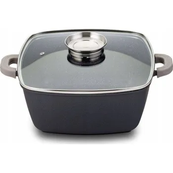 Hrnec Hrnec granitový NAVA se skleněnou poklicí FUNTZIO 20 cm 2,6L