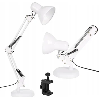 Lampička Stolní lampička LEDLUX LX-1809 bílá, příkon do 60 W