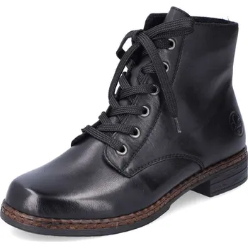 Dámské kozačky Dámská kotníková obuv RIEKER 75130-00 černá W5 42