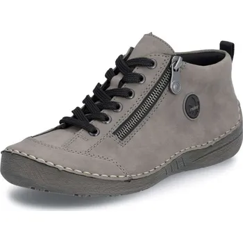 Dámská obuv Dámská kotníková obuv RIEKER 52514-42 šedá W5 37
