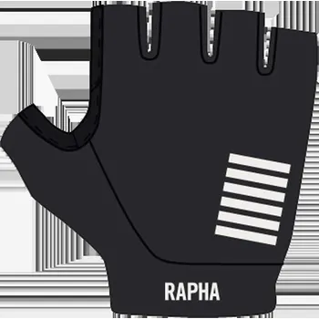 Cyklistické rukavice RAPHA Cyklistické rukavice Rapha Pro Team černá/bílá L