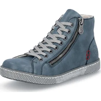 Dámské kozačky Dámská kotníková obuv RIEKER Z1221-14 modrá W5 38