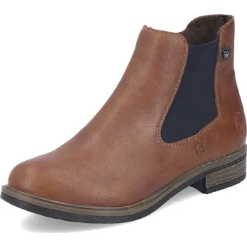 Dámské kozačky Dámská kotníková obuv RIEKER 72254-24 hnědá W5 42