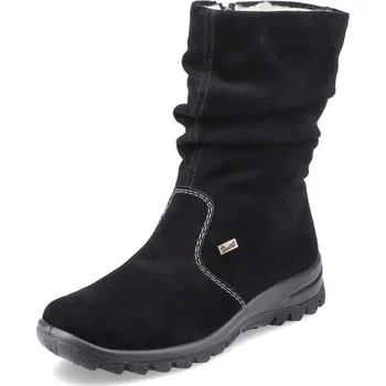 Dámské kozačky Dámská kotníková obuv RIEKER Z7171-01 černá W5 41