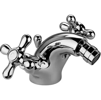 Vodovodní baterie Paffoni Gruppo monof. bidet S/A 1'1/4 IRIS Barva: Chrom a zlatá povrchová úprava IRV135CO