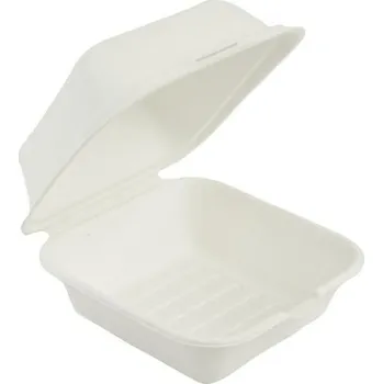 Jednorázové nádobí MENUBOX na hamburger 155/150/75mm 50ks