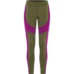 Dámské sportovní legíny KARI TRAA VICKY XS Khaki, Růžová