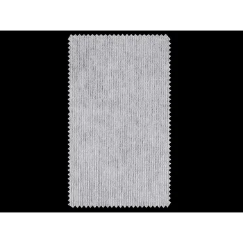 Galanterie Vlizelín nažehlovací s osnovní nití Karina 40 g/m² šíře 90 cm Varianta: bílá, Balení: 1 m