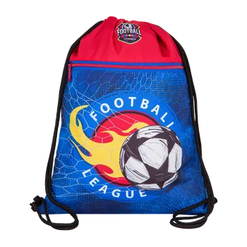Školní batoh Colorino dětský stahovací vak Football, PES