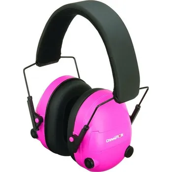 Elektronická sluchátka Champion Targets, aktivní, růžová