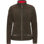 Fleecová bunda Härkila Kamko Brown / Red XL