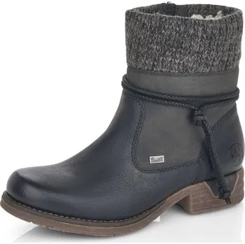 Dámská obuv Dámská kotníková obuv RIEKER 79688-00 černá W5 40