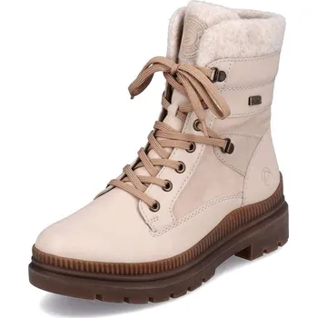 Dámské kozačky Rieker Dámská kotníková obuv REMONTE D0C77-60 béžová W5 43