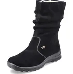 Dámská Dámská kotníková obuv RIEKER Z7171-01 černá W5 Z7171-01 BLACK H/W5 39