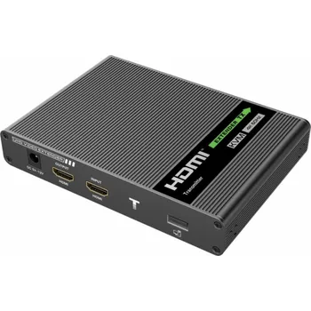 KVM přepínač Techly IDATA HDMI-KVM67 KVM extender Transmitter & receiver