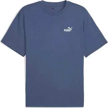 Pánské tričko Pánské triko Puma ESSENTIALS RELAXED SMALL NO 1 LOGO TEE S Modrá, Bílá