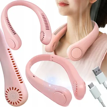 Domácí ventilátor Ventilátor cirkulátor SANDOS VENTILÁTOR NA KRK růžový