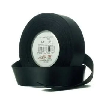 Stuha ALIGA stuha 6/32m -54 černá hladká /4/