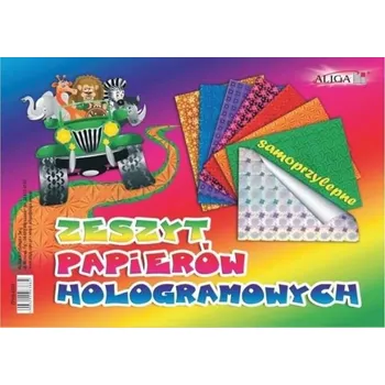 Barevný papír Barevné papíry B5/8 hologr. samol. 180g