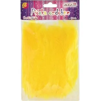 ALIGA peříčka P-006 50ks žlutá