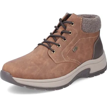 Pánská zimní obuv Pánská kotníková obuv RIEKER 11030-25 hnědá W5 44