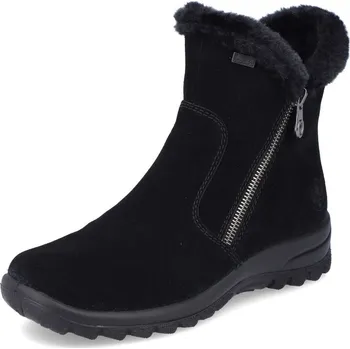 Dámské kozačky Dámská kotníková obuv RIEKER L7162-00 černá W5 40