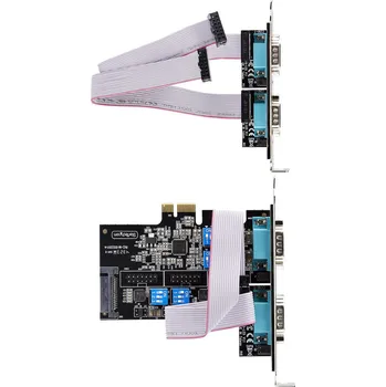 Síťová karta Karta PCI Startech PS74ADF-SERIAL-CARD Černá