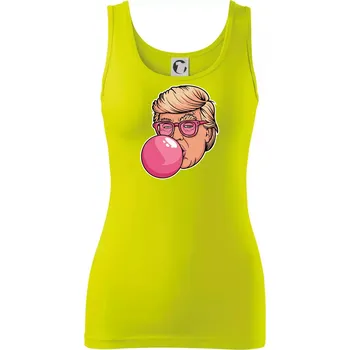 Dámské tričko Trump gum - Dámské tílko - L ( Limetková )