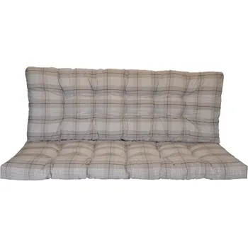 Podsedák Polstr na zahradní HOUPAČKU 160 cm látka Antik kostka