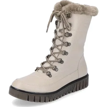 Dámské kozačky Dámská kotníková obuv RIEKER Y3405-60 béžová W5 39