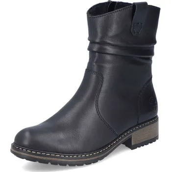 Dámské kozačky Dámská kotníková obuv RIEKER Z6883-00 černá W5 41