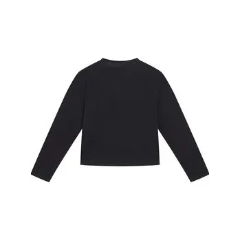 Dámské oblečení Guess Halenka J5YI36 K6YW4 Černá Regular Fit 10Y