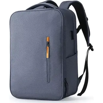 Mark Ryden cestovní batoh s USB Šedý 20L