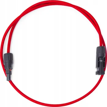 elektrický kabel Solární prodlužovací kabel Solar Kabel 1x4,0mm2, 0,6/1, 5 m – červený, pro fotovoltaiku