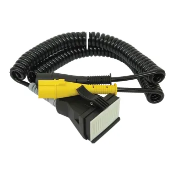 Auto elektroinstalace VBG kabel spirálový adaptér 7/7-14-pólový provedení SAL