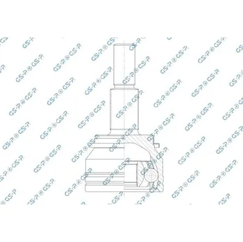 Poloosa kola Sada kloubů, hnací hřídel GSP 803466
