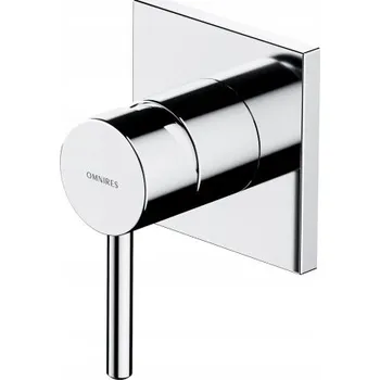 Vodovodní baterie Podomítková sprchová baterie Omnires stříbrná