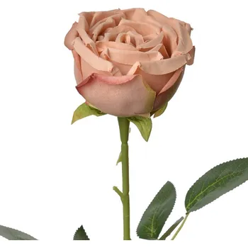 umělá květina Dekorace umělá květina lososová růže Rose - 9*9*61 cm