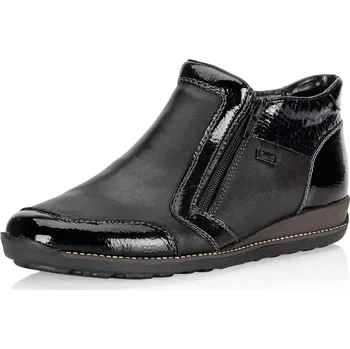 Dámské kozačky Dámská kotníková obuv RIEKER 44278-00 černá W5 41