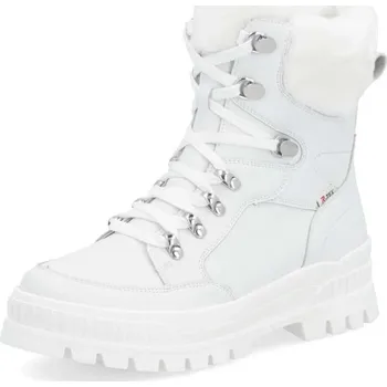 Dámské kozačky Dámská kotníková obuv RIEKER W2174-80 bílá W5 41