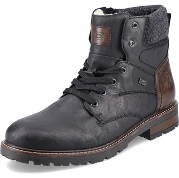 Pánská zimní obuv Pánská kotníková obuv RIEKER 32031-01 černá W5 46