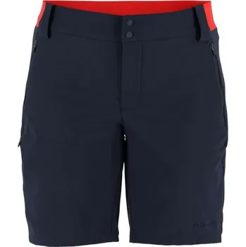 Dámské kraťasy Dámské funkční kraťasy KARI TRAA SANNE OUTDOOR 8IN XS Tmavě modrá, Červená