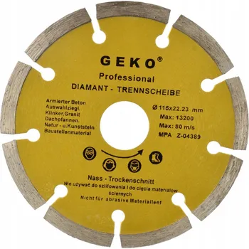 Řezný kotouč DIAMANTOVÝ KOTOUČ SEGMENTOVÝ 115x8x22 mm