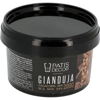 Poleva Gianduja – čokoládovo-lísková pasta 200 g Patisdécor