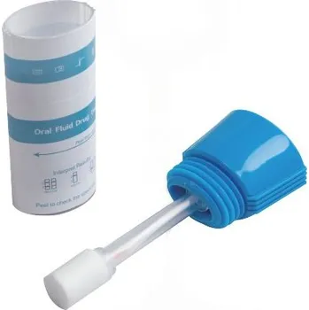 Diagnostický test Healgen USA 1x Multi drogový test na 12 drog (THC, MET, OPI, BZO, COC, AMP, PCP, MDMA, K2, OXY, BAR, TML) ze slin