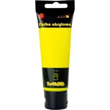 Výtvarná barva Akrylová barva 75 ml neon žlutá FTN-302