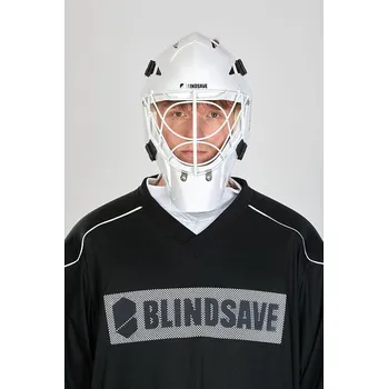 Florbalová maska Blindsave Sharky Carbon White Goalie Mask